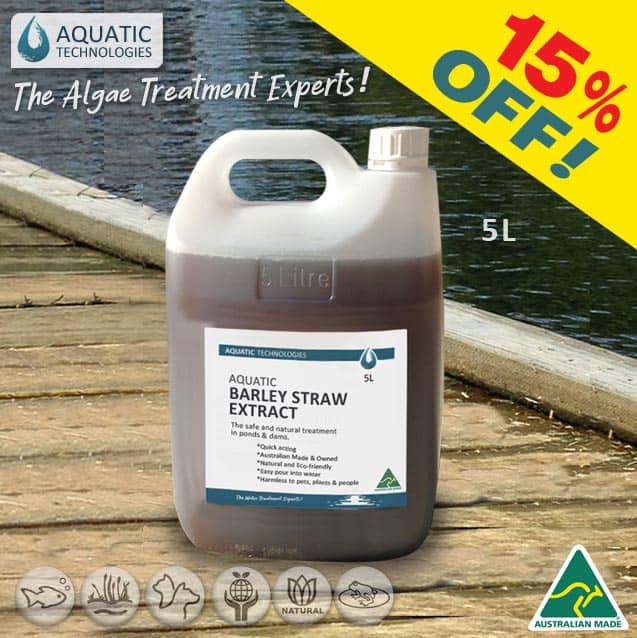 Barley Straw Extract 5L Aquatic Technologies