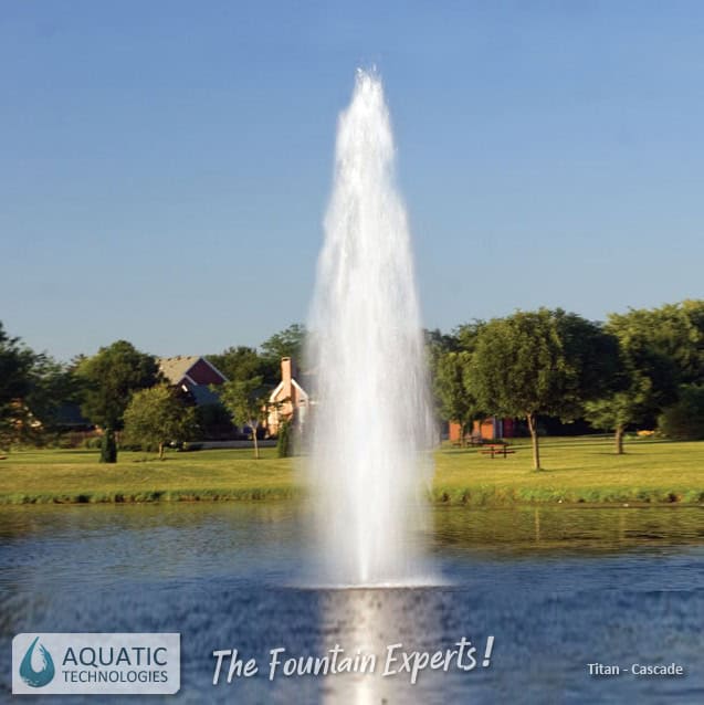 Larger Size Display Fountain Cascade Aquatic Technologies