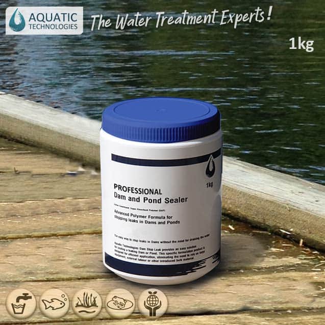 Dam Stop Leak Professional 1kg treats 16m2 water’s surface area