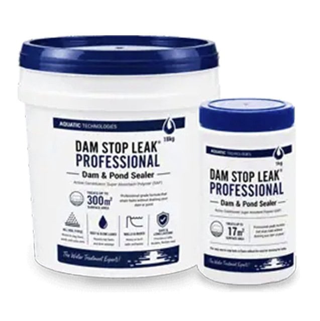 dam stop leak professional product photo