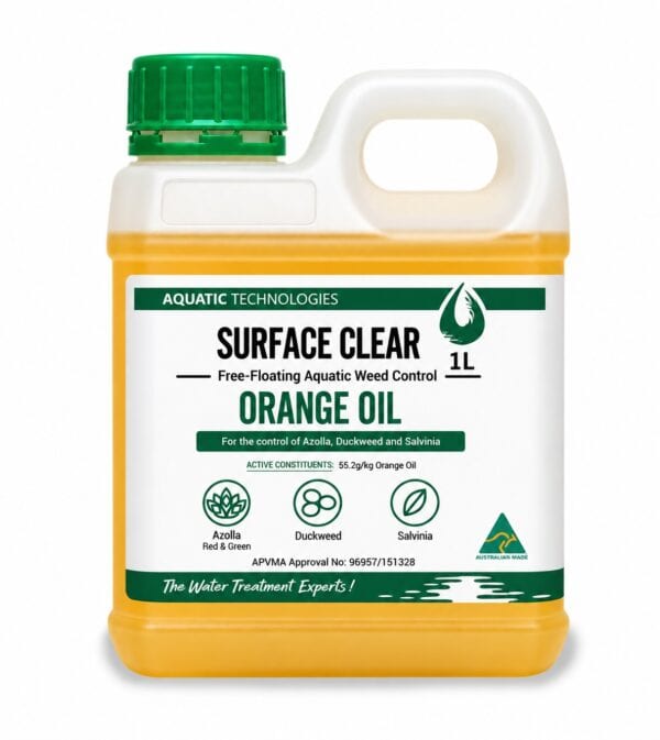 Surface Clear Free Floating Aquatic Weed Control Orange Oil - Image 3