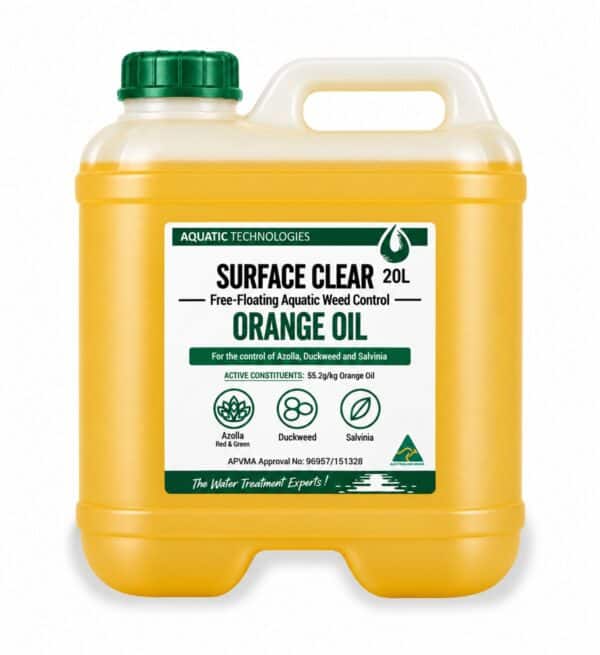 Surface Clear Free Floating Aquatic Weed Control Orange Oil - Image 2