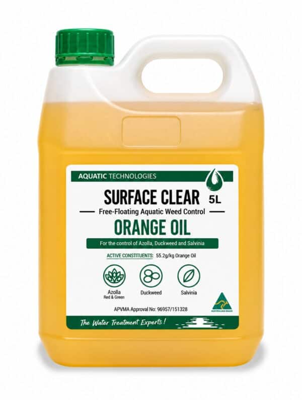 Surface Clear Free Floating Aquatic Weed Control Orange Oil - Image 4