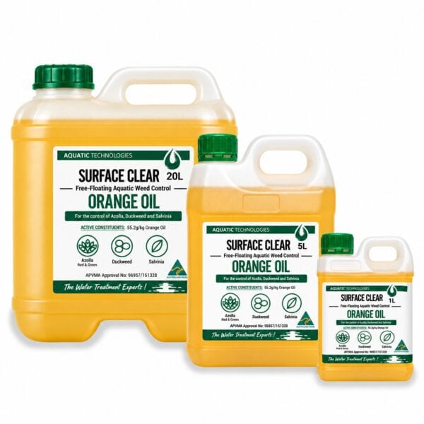 Surface Clear Free Floating Aquatic Weed Control Orange Oil - Image 5