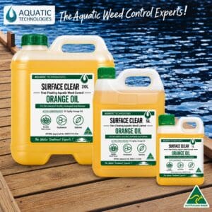 Surface Clear Free Floating Aquatic Weed Control Orange Oil