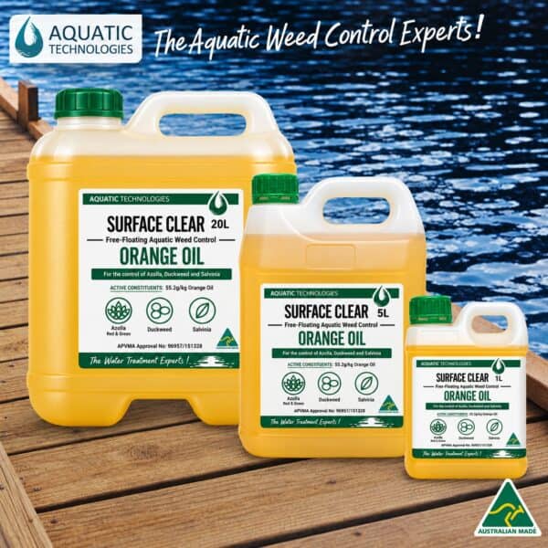 Surface Clear Free Floating Aquatic Weed Control Orange Oil